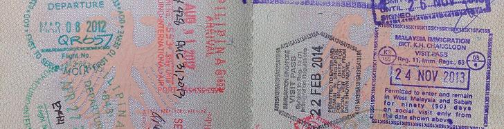 Einreisebestimmungen Thailand | Einreisestempel