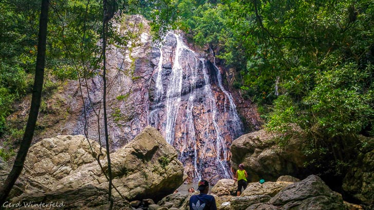 Na Muang Wasserfall, Koh Samui Thailand